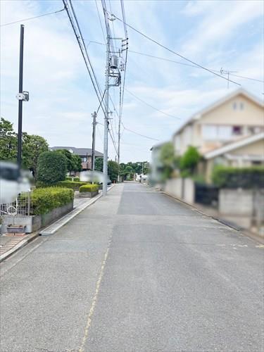 現地前道路