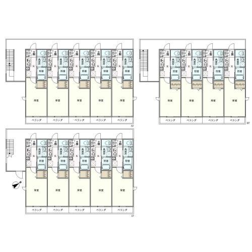 建物間取図