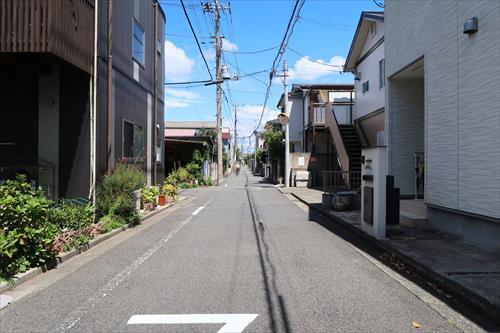 前面道路