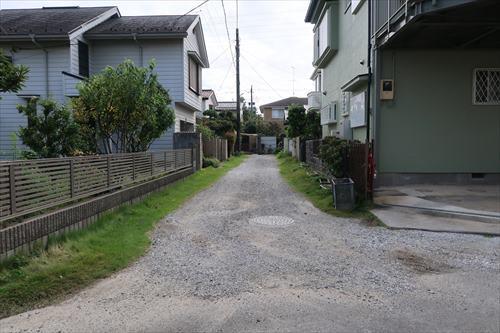 前面通路（北→南向き撮影）