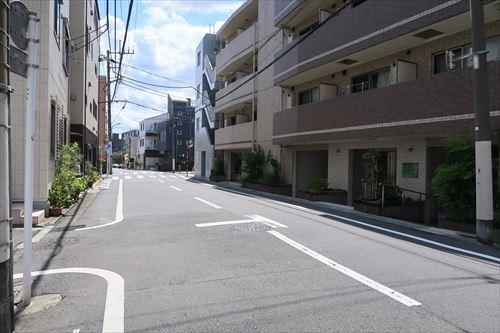 前面道路