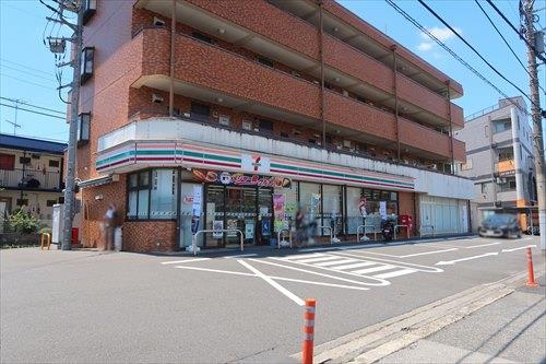 セブンイレブン日野三沢店520m セブンイレブン日野三沢店520m