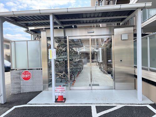 自転車置場　外(2026年3月撮影)
