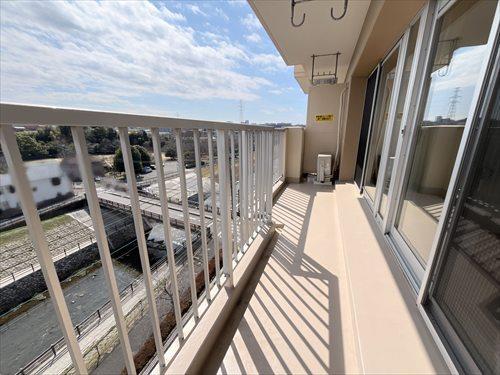 ベランダ(2026年3月撮影)