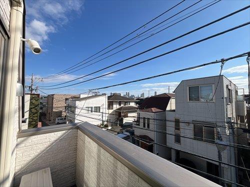 3階バルコニーからの眺望