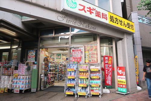 スギ薬局中野南口店180m