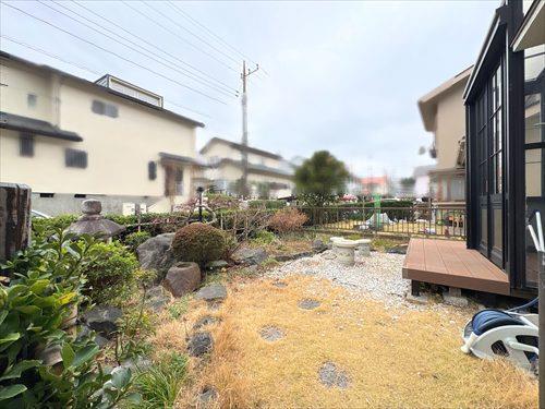 庭(南側)(2026年3月撮影)