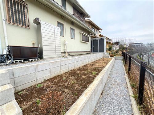 庭(北側)(2026年3月撮影)