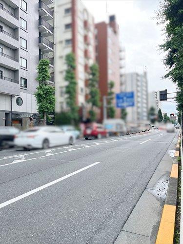 現地前面道路