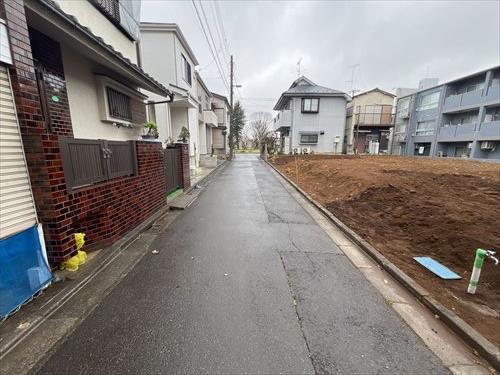 前面道路（2026年3月撮影）