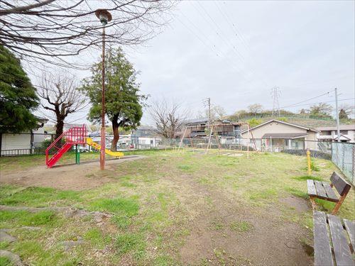 絹ヶ丘緑地 木登り公園(160m)