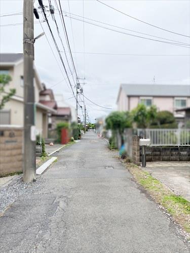 現地前道路