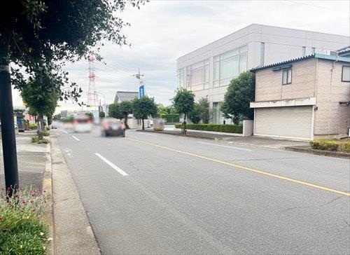 前面道路