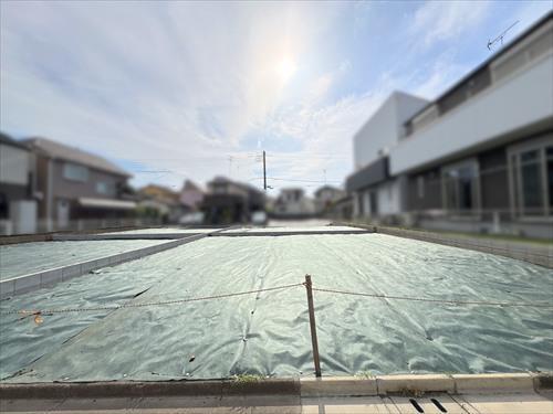 3区画　現地写真　正面