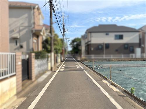 3・4区画　前面道路①
