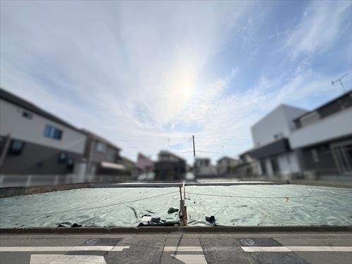3・4区画　全体　西側前面道路から撮影