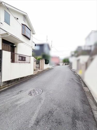 現地前面道路 現地前面道路