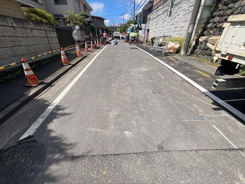 前面道路