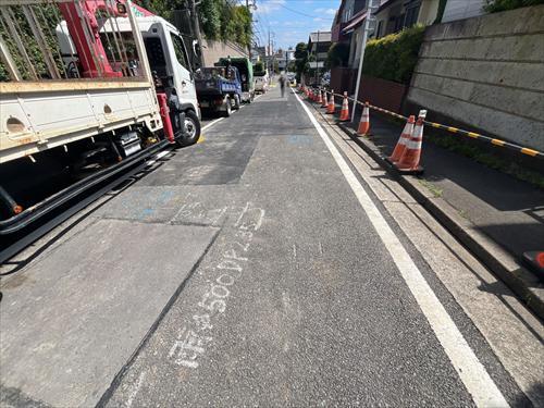 前面道路