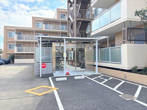 自転車置き場(2026年3月撮影)