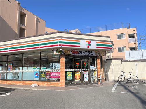 セブンイレブン高槻竹の内町店 徒歩8分