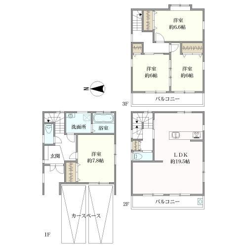 間取り図です！