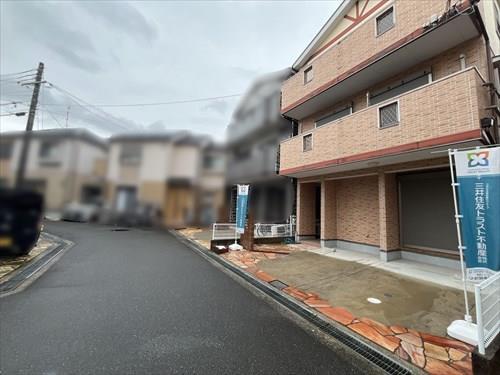 前面道路です！