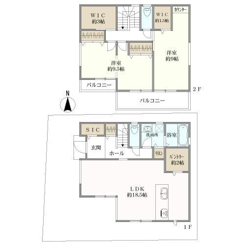 建物プラン参考図（一例）