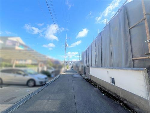 前面道路写真（2025年12月撮影）