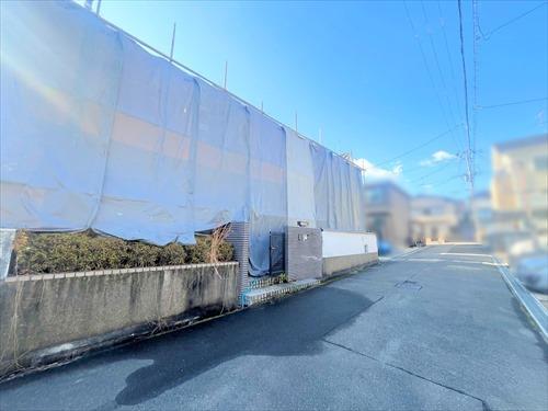 前面道路写真（2025年12月撮影）