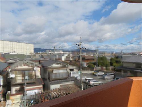 バルコニー北側の眺望