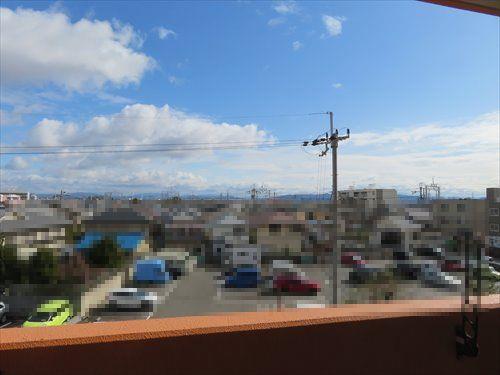 バルコニー東側の眺望