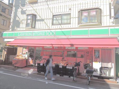 ローソンストア100摂津富田店徒歩1分