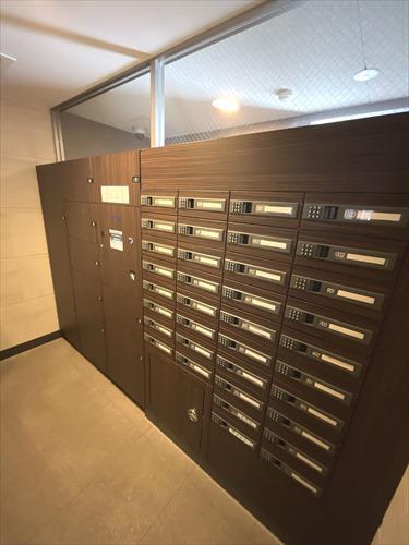 メールコーナー、宅配ロッカー