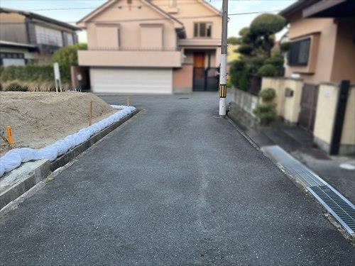 南側前面道路（2026年4月撮影）