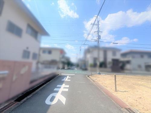 南側道路（2026年4月撮影）