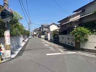 前面道路(北側)