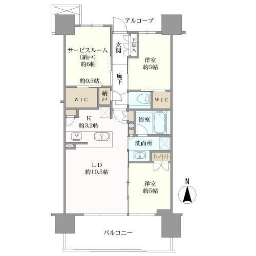 間取りです。