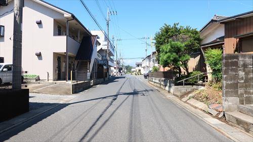 前面道路（物件：右手）