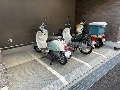 バイク置場