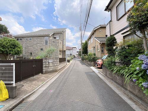 前面道路（物件：左手）