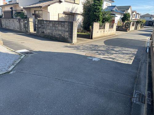 道路角部分/2024年10月撮影