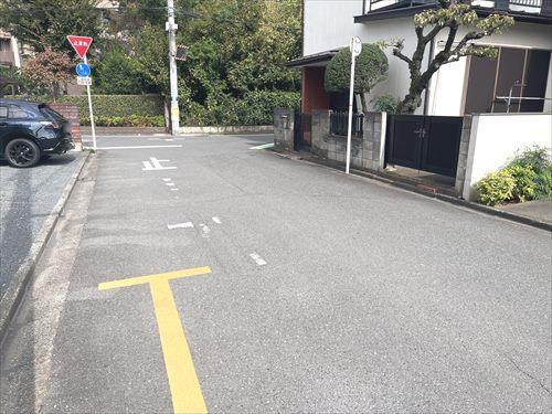 北西側前面道路（４）