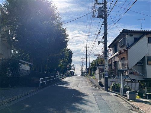 東側前面道路