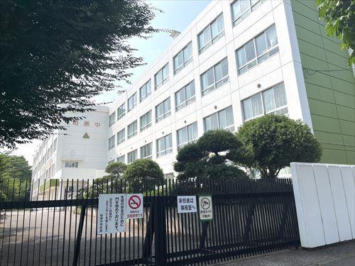 狭山市立柏原中学校:110m