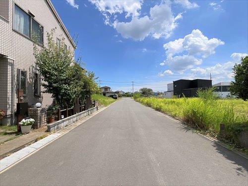 前面道路（物件：右手）