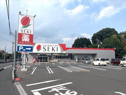 ドラッグストアセキ:700m