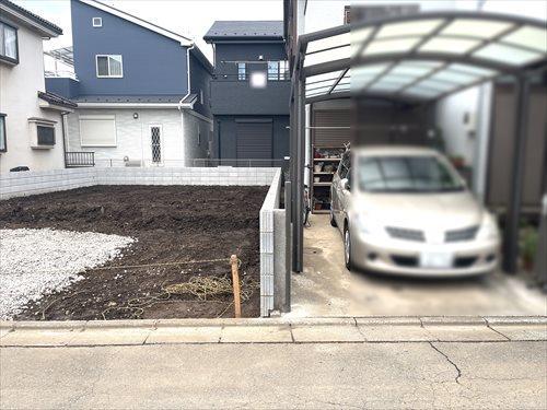 東側隣地境界部分