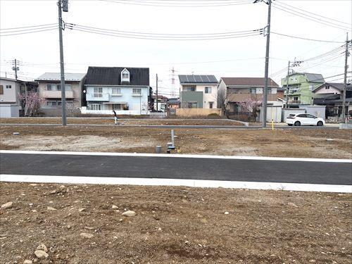 敷地からの眺望（道路側）