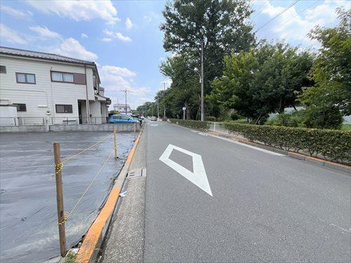 前面道路（物件：左手）